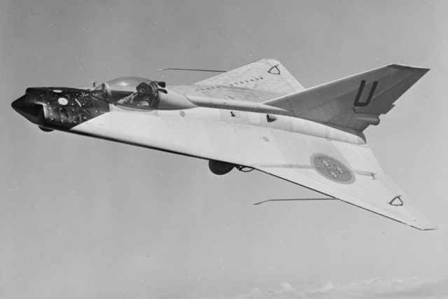 Lill-Draken in flight